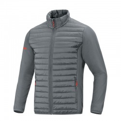 Hybridjacke Premium steingrau