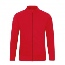 Fleecejacke rot/weinrot